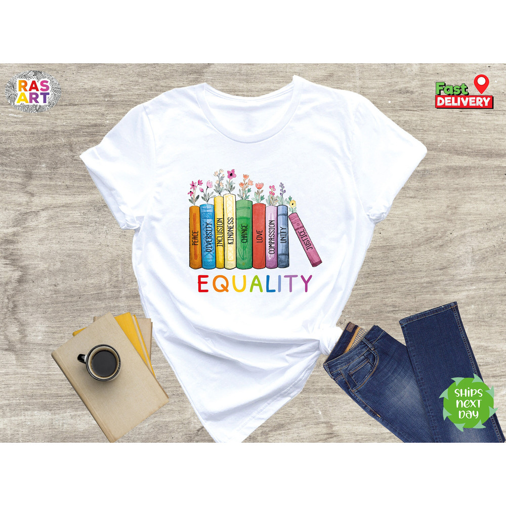 Equal Rights Shirt, Social Justice Shirt, Equality Peace Love Kindness Shirt, Feminist Tank Top, Pride Shirt, LGBT Shirt, Anti Racism Shirt.jpg