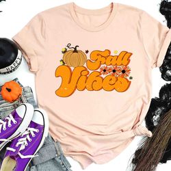 fall vibes shirt, fall season shirt, thanksgiving shirt, fall leopard sweatshirt, fall time sweatshirt, cute thanksgivin