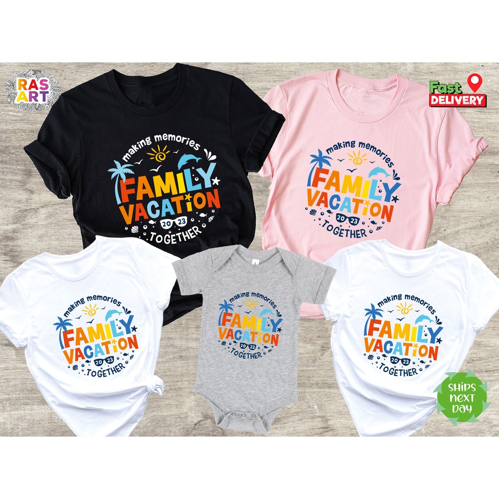 Family Vacation 2023 Shirt, Family Trip Shirt, Summer Vacation Shirt, Funny Summer Shirt, Mountain Memories Shirt, Road Trip Shirt.jpg