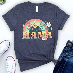 rainbow mama shirt, floral mom shirt, mama shirt, mothers day shirt, mom christmas sweatshirt, best mom tee, mama gift s