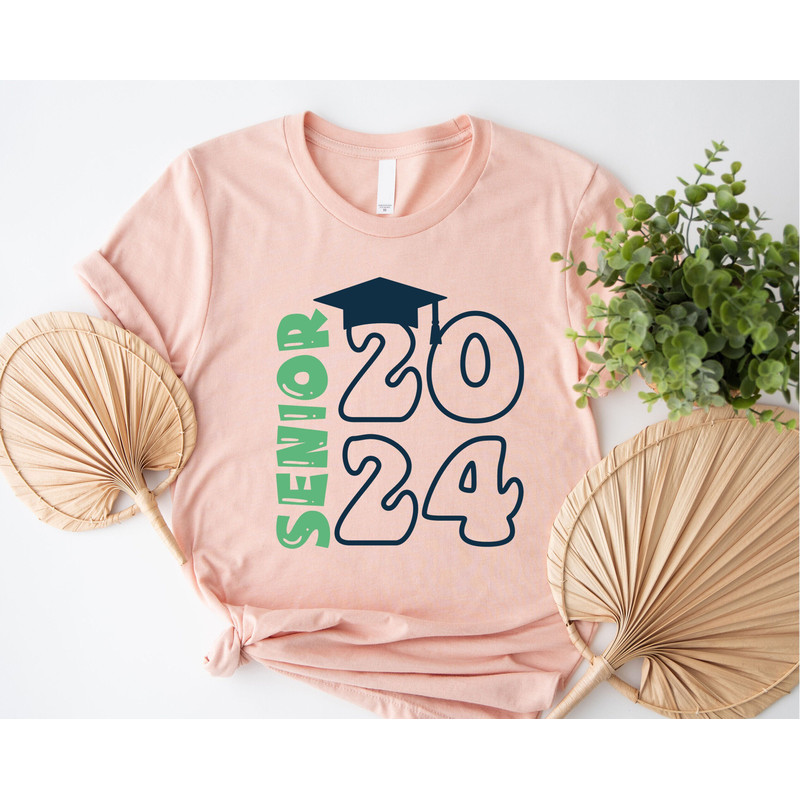 Senior 2024 Shirt, Graduation 2024 T-Shirt, Senior Gift Graduation Shirt, Graduation Shirt, School Shirt, Back To School Gift Shirt.jpg