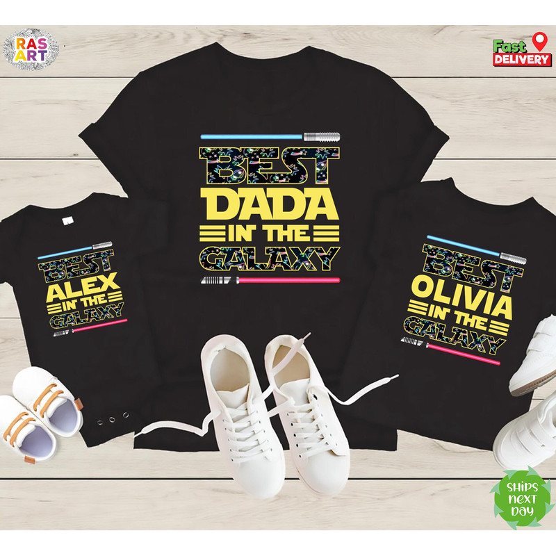 Star Wars Family Shirts, Best Mama In The Galaxy Shirt, Best Dada In The Galaxy Shirt, Galaxy Edge Shirt, Star wars Dad Shirt, Star Wars Mom.jpg