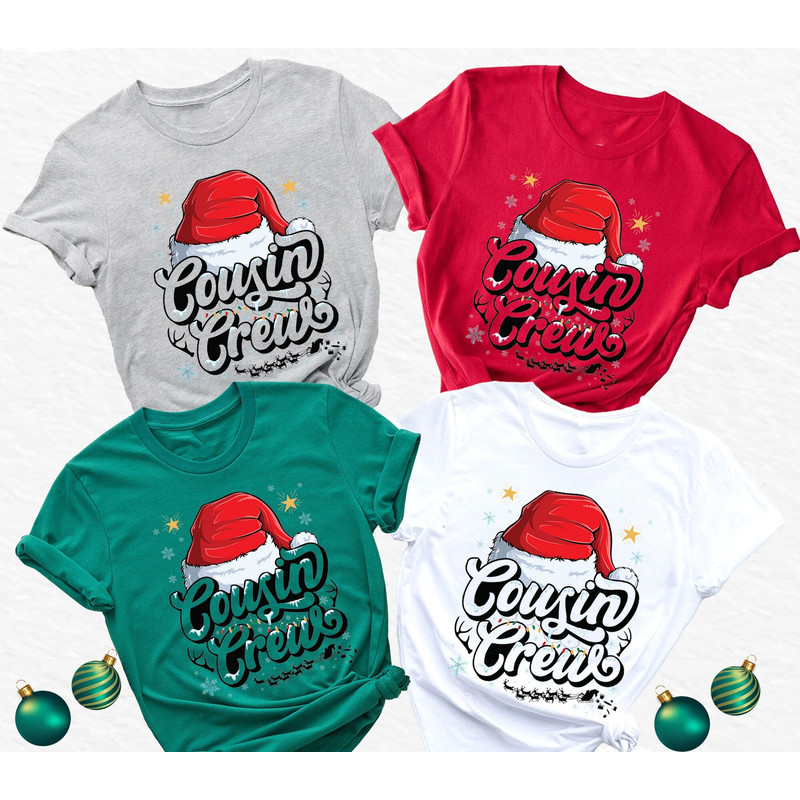 Christmas Cousin Crew Shirt, Xmas Cousins Shirts, Christmas Custom Shirts, Christmas Matching Shirts, Christmas Gift Shirts.jpg