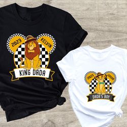 dada lion king shirt, mufasa simba shirt, the lion king disney fathers day shirt, dad life shirt, the king lion shirt, d