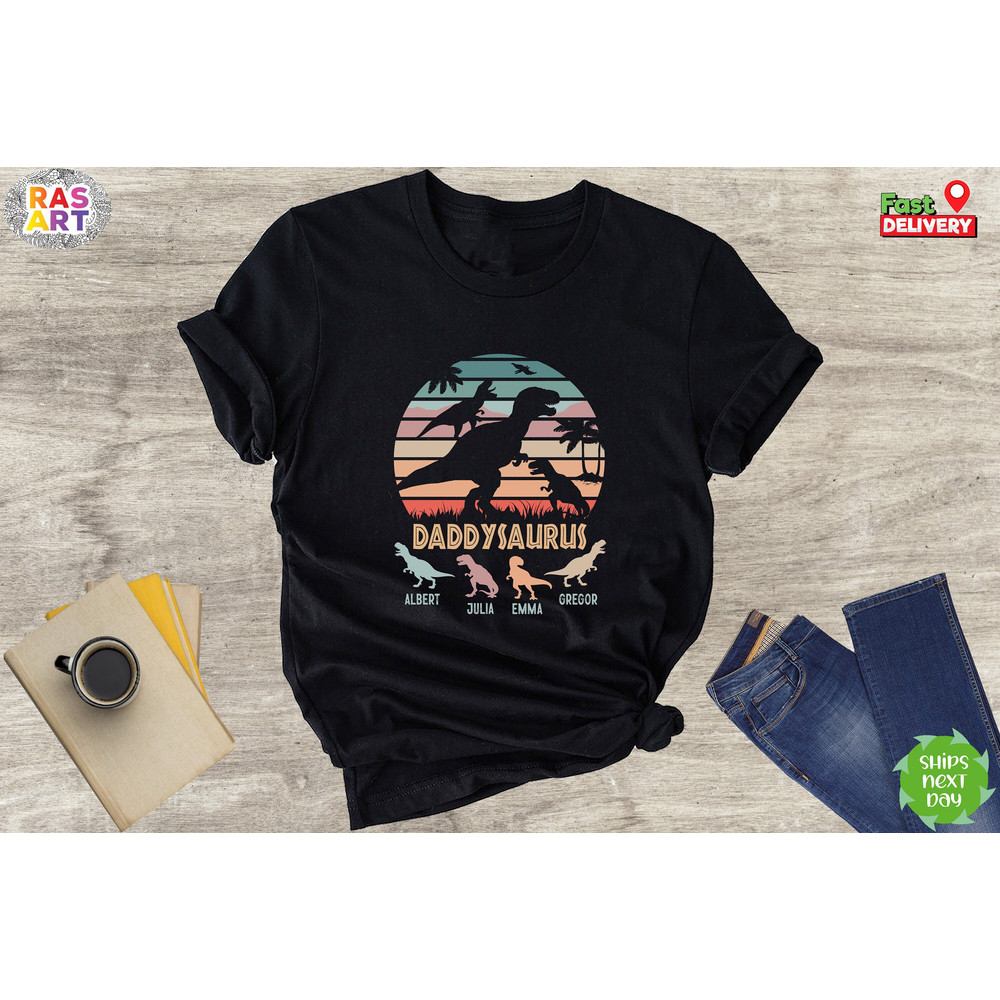 Dadasaurus Shirt, Dinosaur Dad Shirt, Funny Dinosaur Daddy Shirt, New Dad Shirt, Dad Shirt, Father's Day Shirt, Dada Dinosaur Shirt.jpg