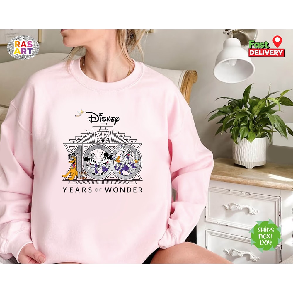 Disney Anniversary Shirt, Disney 100th Shirt, Magic Kingdom Shirt, Disney World Shirt, Disney 100th Years Celebration, Disneyland Park Shirt.jpg