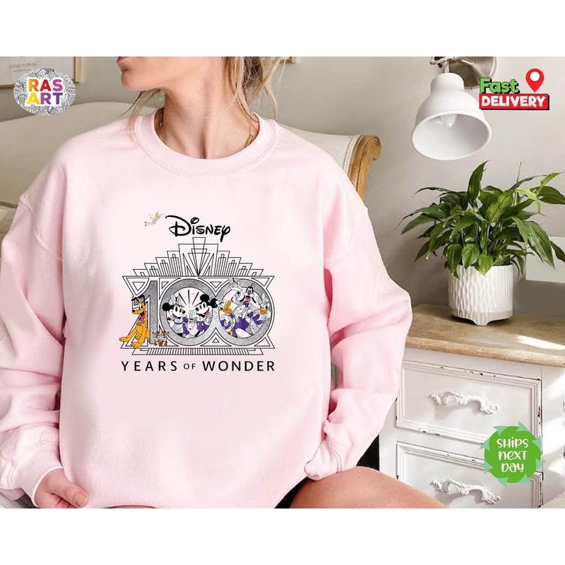 Disney Anniversary Shirt, Disney 100th Shirt, Magic Kingdom Shirt, Disney World Shirt, Disney 100th Years Celebration, Disneyland Park Shirt.jpg