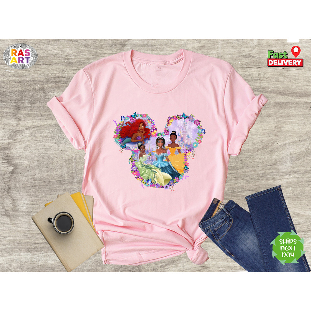 Disney Black Little Mermaid Shirt, Afro Little Mermaid Girl, Black Ariel Shirt, Disney Girl Shirt, Disney Girl Trip, Afro Disney Princess.jpg