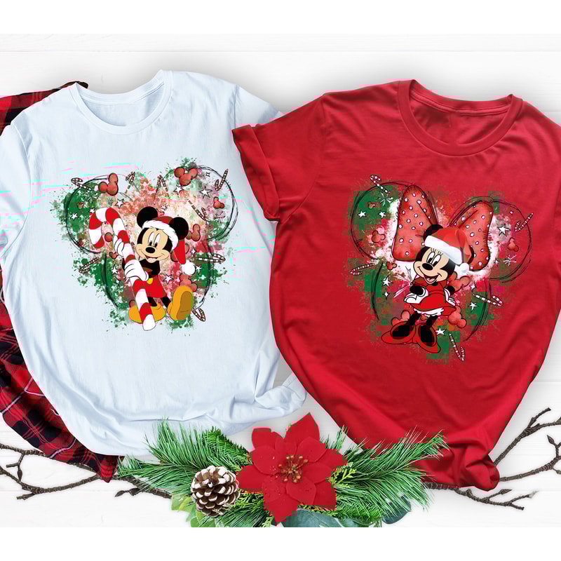 Disney Christmas Mickey And Friends Shirt, Disney Ears Christmas Shirt, Disney Christmas Shirt, Disney Xmas Tee, Disney Family Christmas Tee.jpg