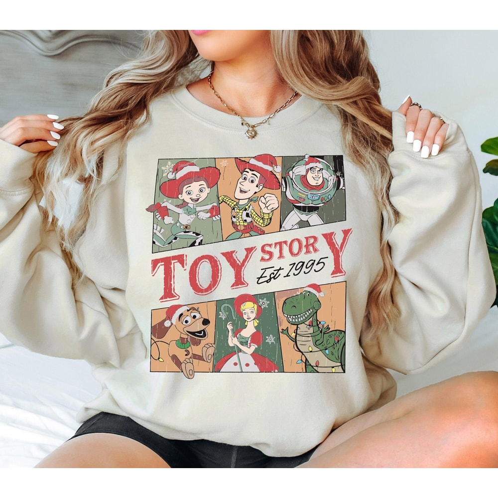 Disney Christmas Sweatshirt, Toy Story Christmas Shirt, Woody Christmas Shirt, Jessie Christmas Shirt, Buzz Christmas Shirt, Disneyland Xmas.jpg