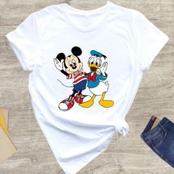 disney mickey mouse and donald duck shirt, mickey mouse shirt, donald duck shirt, disney best friends shirt, disney trip