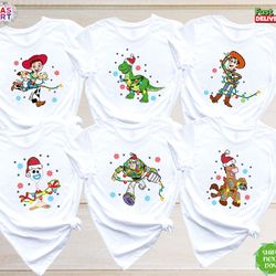 disney toy story christmas shirt, woody christmas, jessie christmas, buzz christmas, forky christmas, rex christmas, dis