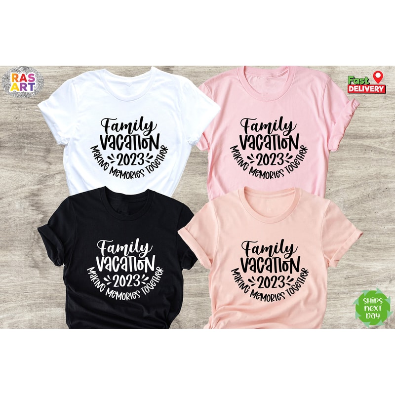 Family Vacation 2023 Shirt, Family Trip Shirt, Summer Vacation Shirt, Funny Summer Shirt, Mountain Memories Shirt, Road Trip Shirt.jpg