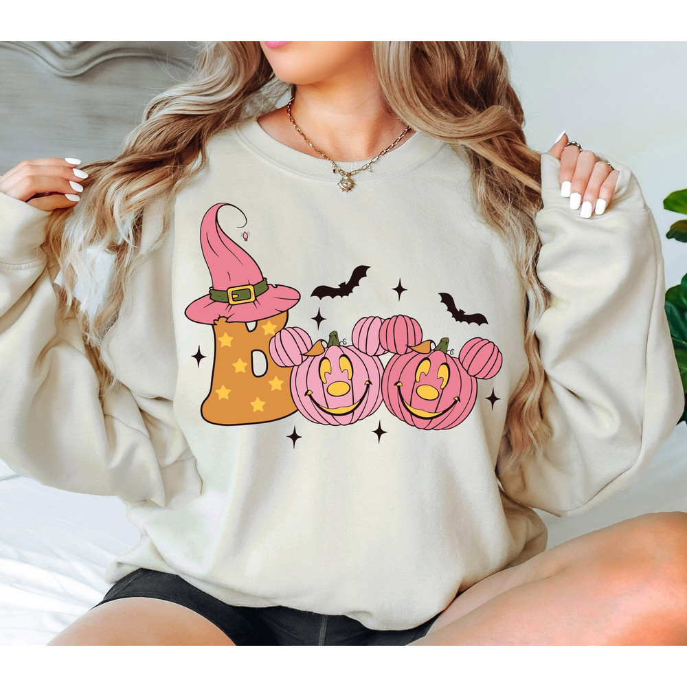 Halloween Boo Sweatshirt, Cute Boo Shirt, Boo Pumpkin Shirt, Halloween Fall Shirt, Happy Halloween Sweatshirt, Halloween Gift.jpg