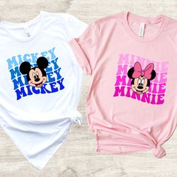 minnie and mickey mouse shirt, disney love shirt, minnie mickey shirt, cute mickey, cute minnie shirt,  disney matching