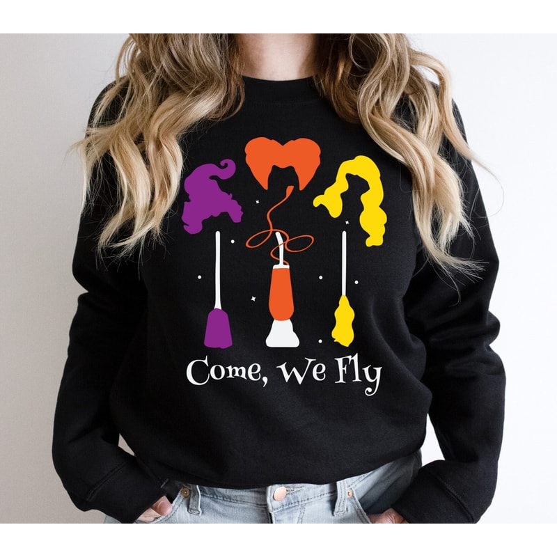 Sanderson Sisters Halloween Witch Shirt, Spooky Season Shirt, Halloween Girl Shirt, Witch Museum Trip Sweatshirt, Witchy Vibes Shirt.jpg