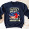 Veteran Sweatshirt, I'm Not Just Daddy's Little Girl I'm A Veteran's Daughter Shirt, American Flag Shirt, Veteran Gift, Veteran Christmas.jpg