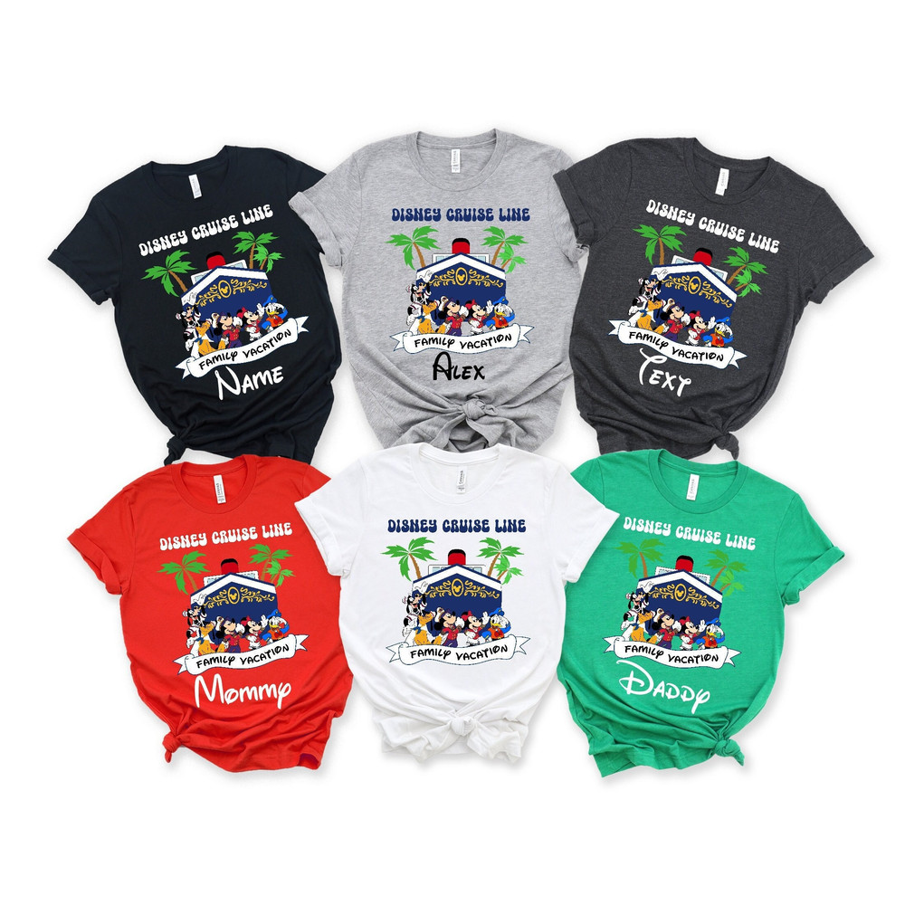 Disney Cruise Line Family Vacation Shirt, Disney Personalized Family Shirt, Disney Cruise Shirts, Custom Disney Cruise Family Shirts.jpg