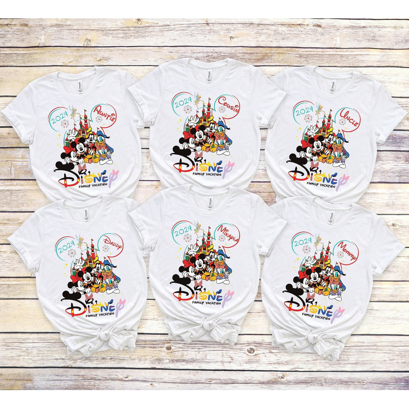 Disney Family 2024 Shirt, Disney 2024 Shirt, Custom Disney Group Shirt, Disney Family Vacation Shirt, Custom Disney Shirt, Disney Trip 2024.jpg