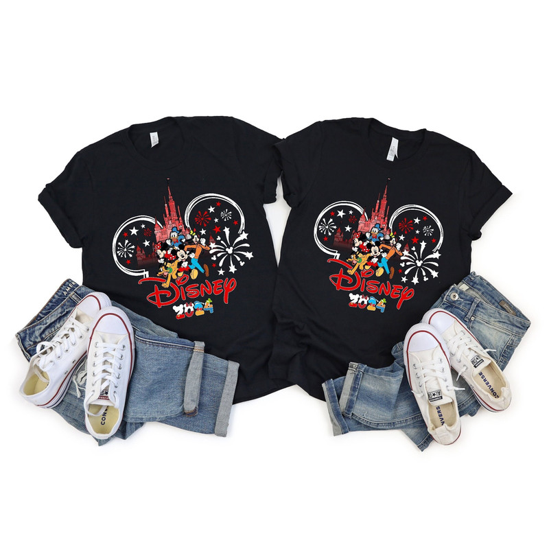 Disney Family Vacation Shirts, Disney Castle 2024 Shirts, Disney Family Matching Tshirt, Disney Family Shirt, Custom Disney Trip Shirt.jpg