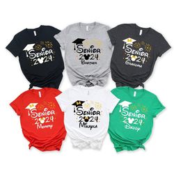 disneyworld graduation shirts, custom disney graduation shirts, graduation shirt, senior 2024, disney family shirts, dis