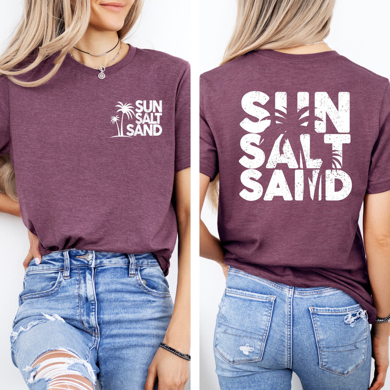 Beach Shirt, Vacation Shirt, Travel Shirt, Sun Salt Sand Shirt, Summer Shirt, Graphic Tee for Vacation, Summer Graphic Tee, Beach Tees.jpg