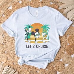 disney let's cruise shirt, colorful let's cruise shirt, disneyland shirt, let's cruise tees, disney cruise shirts, disne