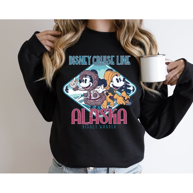 Alaska Cruise Line Shirt, Mickey And Friends Disney Alaska Cruise T-shirt, Disney Matching Cruise Tee, Disney Family Trip, Disney Pirate Tee.jpg