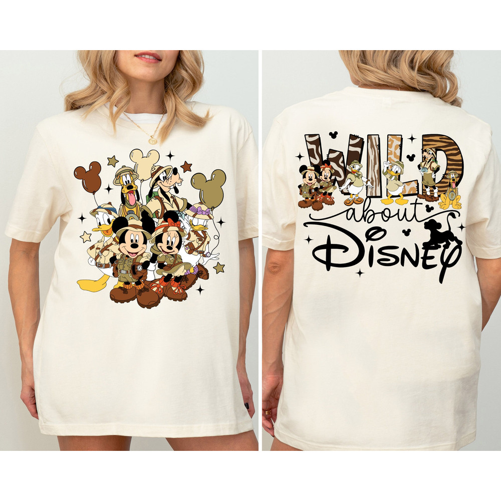 Animal Kingdom Shirt, Mickey and Minnie Safari T-Shirt, Mickey And Friends Wild Shirt, Disney Wild Trip Shirt, Safari Mode Tee, Family Trip.jpg