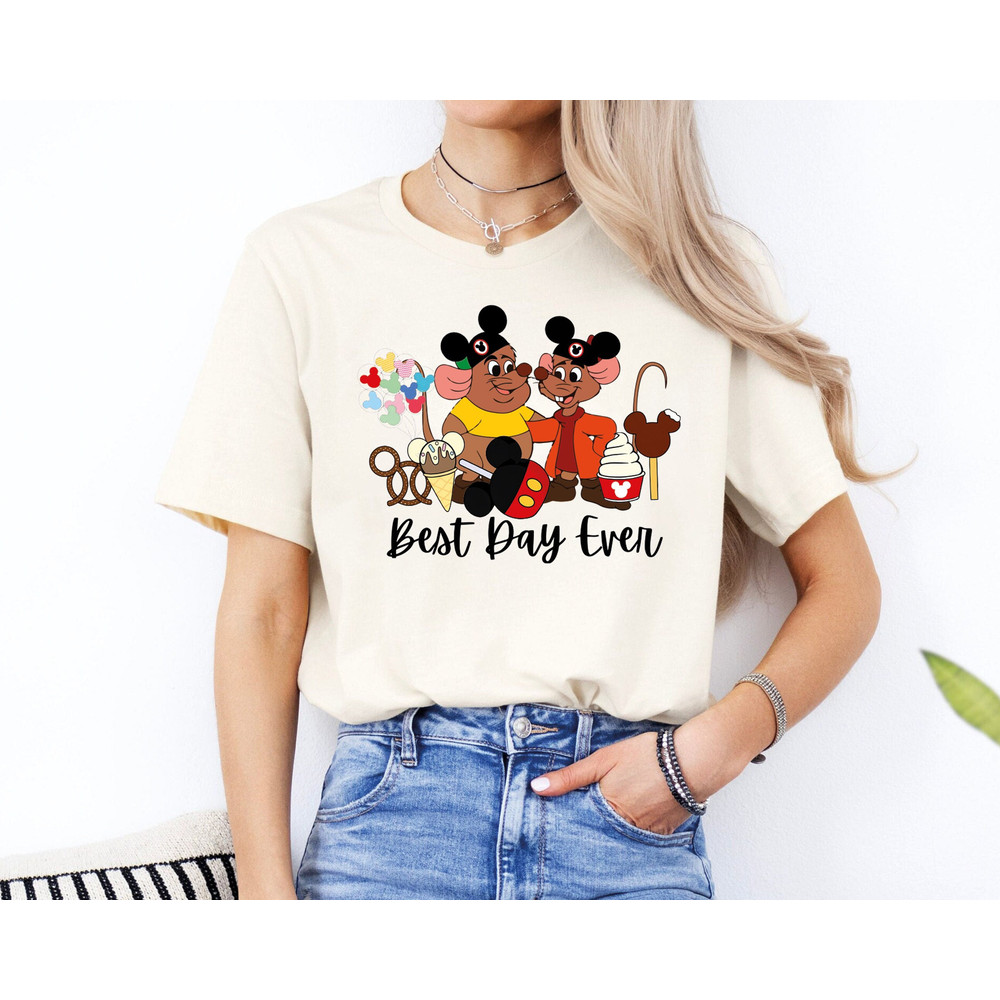 Best Day Ever Jaq and Gus Gus Shirt, Disney Trip Shirt, Disneyland Cinderella Tee, Disney Mice Shirt, Jaq and Gus Shirt, Disney World Shirt.jpg