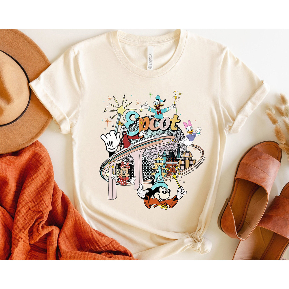 Disney Epcot Shirt, Disney Fantasia Shirt, Vintage Epcot 1982 Shirt, Vintage Disney Shirt, Mickey And Friends Shirt, Epcot Trip Shirt.jpg