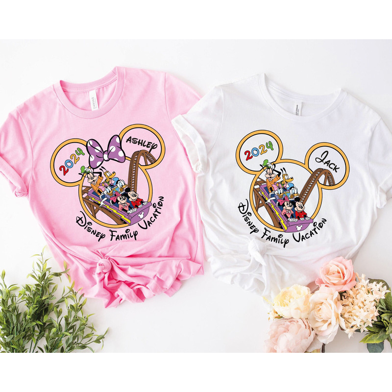 Disney Family Vacation Shirt, Making Family Memories Tees, Custom Disney Trip Shirts, Matching Family Shirts, Personalized Disney Trip Shirt.jpg