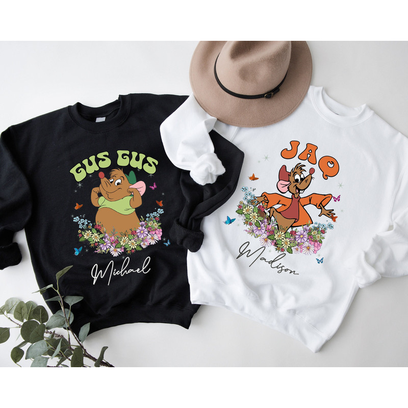 Disney Gus And Jaq Flower and Garden Festival Shirt, Cinderella Shirt, Disney Epcot Shirt, Magical Blossom Shirt, Disney Spring Vacation Tee.jpg