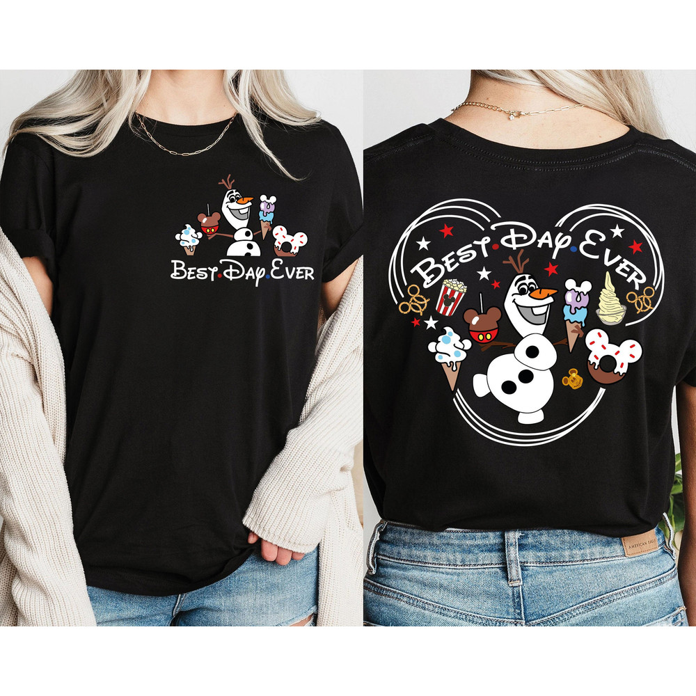 Disney Olaf Shirt, Olaf Best Day Ever Tee, Disney Frozen Shirt, Disney Frozen Birthday Shirt, Olaf Shirt, Best Day Ever, Disneyworld Family.jpg
