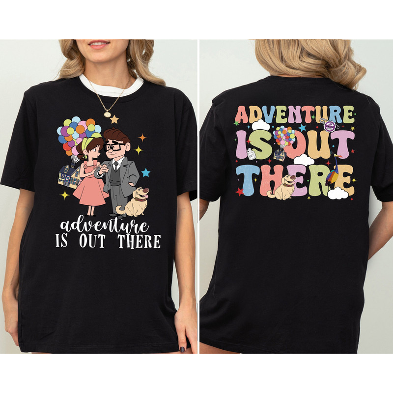 Disney Pixar Up Movie Shirt, Adventure Is Out There Shirt, Disney Family Shirt, Disney Trip Shirt, Disneyland Couple Shirt, Magic Kingdom.jpg