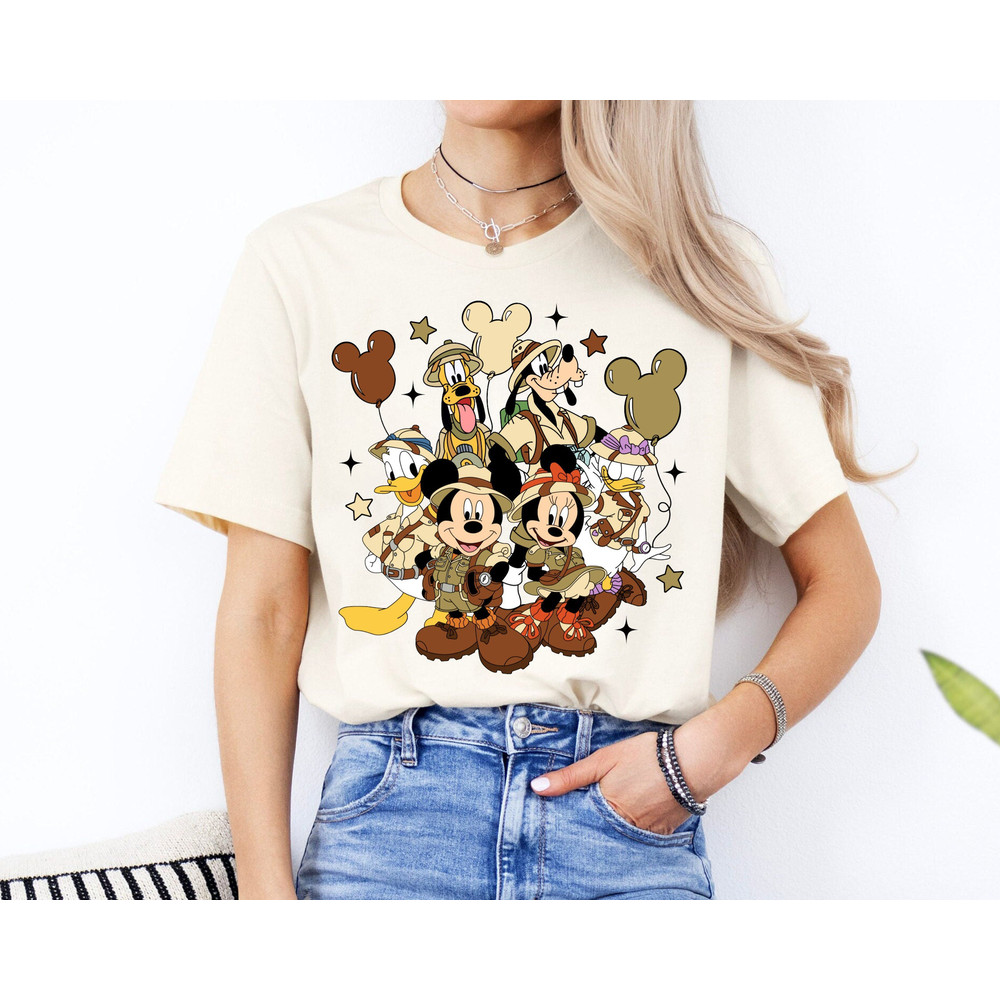 Disney Wild Shirt, Disney Safari T-Shirt, Animal Kingdom Shirt, Mickey And Friends Safari Trip Shirt, Disney Adventure Shirt, Lion King Tees.jpg