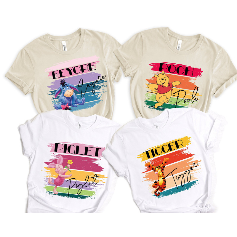 Disney Winnie The Pooh Shirt, Piglet, Tigger, Eeyore Shirt, The Pooh Bear Shirt, Disney Family Shirt, Disney Trip Shirt, Pooh and Co Shirt.jpg