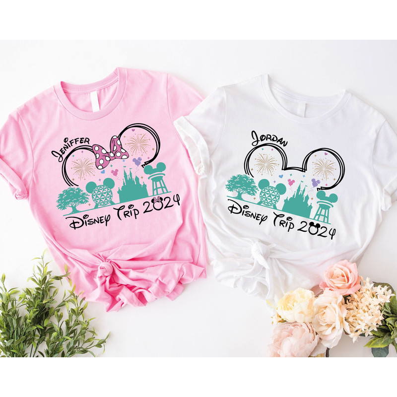 Family Trip Trip 2024 Shirt, Custom Epcot T-Shirt, Disney Epcot World Tour Shirt, Disney Group Tee, Disneyland Epcot Shirt, Disneyworld Tee.jpg