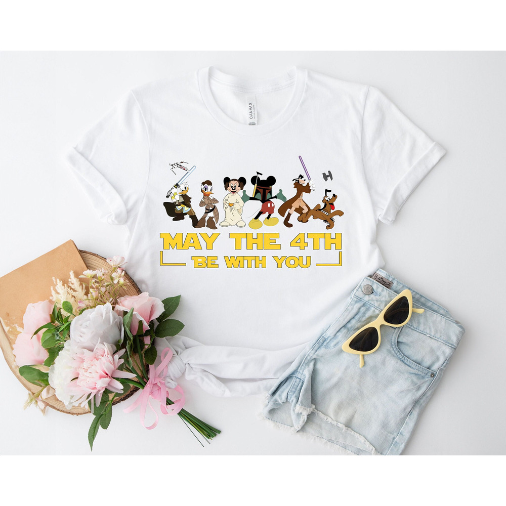 May 4th Star Wars Day Shirt, May The Fourth Be With You Tee, Galaxy Edge Shirt, Mickey and Friends Star Wars Shirt, Disney Star Wars Weekend.jpg