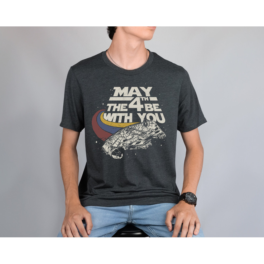 May The 4th Be With You Shirt, May 4th Star Wars Day, Galaxy Edge Shirt, Disneyland Shirts, Millennium Falcon Shirt, Disney Star Wars Shirt.jpg