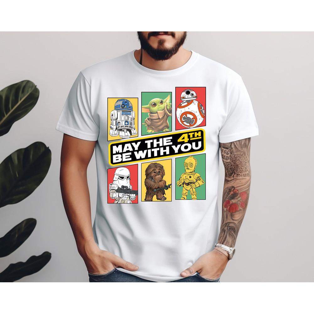 May The Fourth Be With You Shirt, May 4th Star Wars Day, Galaxy Edge Shirt, Disneyland Shirts, Millennium Falcon Shirt, Star Wars Shirt.jpg