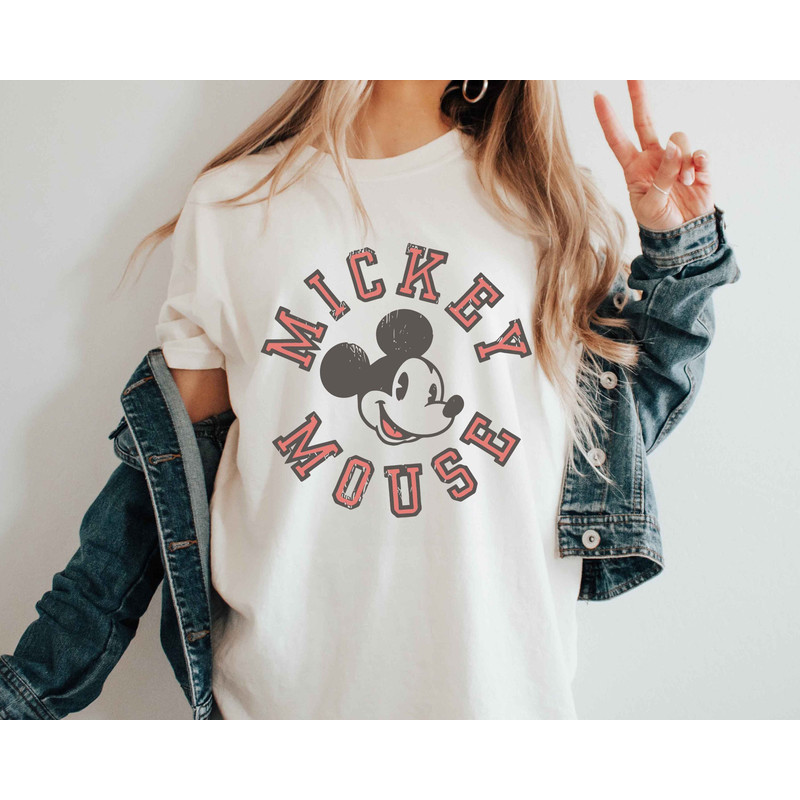 Mickey Mouse Shirt, Vintage Mickey Shirt, Disney Vacation Shirt, Disneyland Mickey Shirt, Magic Kingdom Shirt, Classic Mickey Tee.jpg