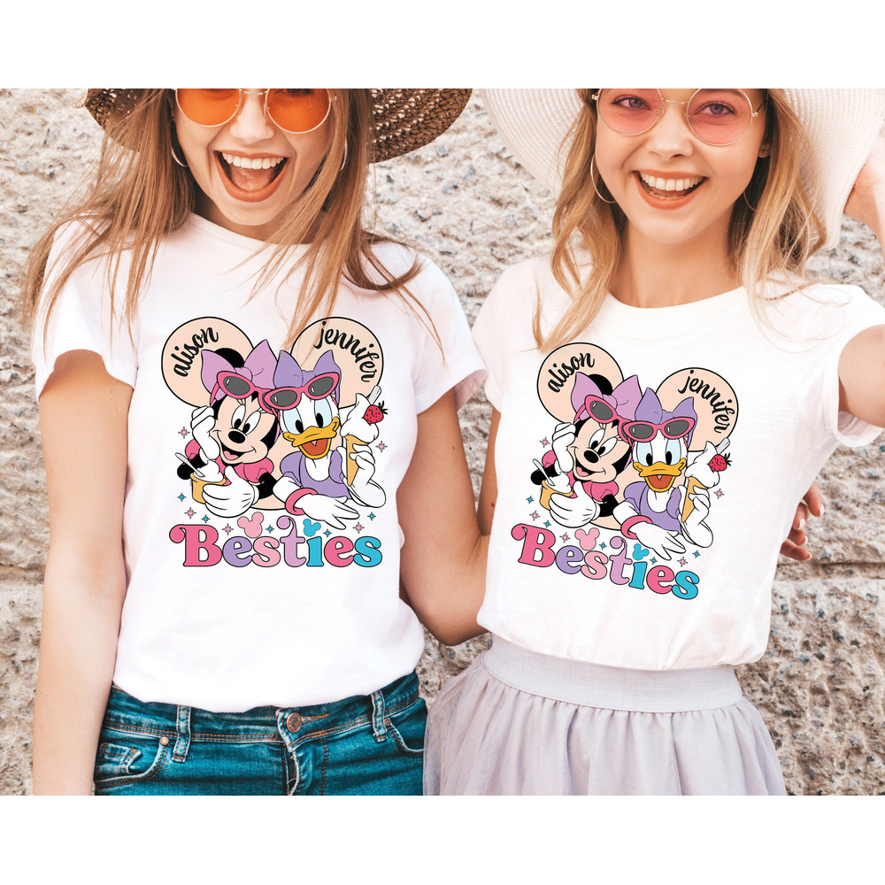 Minnie And Daisy Best Friends Shirt, Besties Matching Shirt, Disney Besties Shirt, Disney Girls Trip Shirt, Girls Just Wanna Have Sun Shirt.jpg