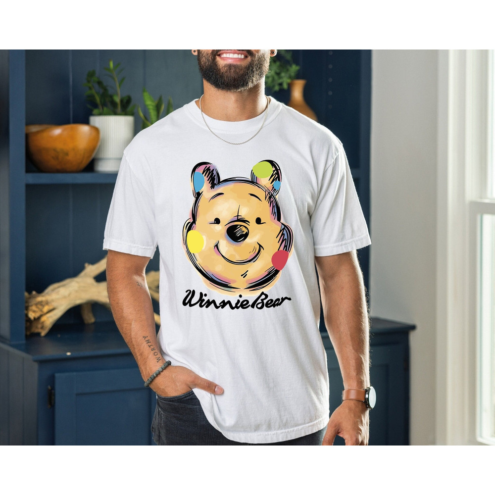 Retro Winnie The Pooh Shirt, Disney Winnie The Pooh Honey Shirt, Pooh Bear Shirt, Disneyland Classic Pooh and CO Shirt, Disney Mom Gift.jpg