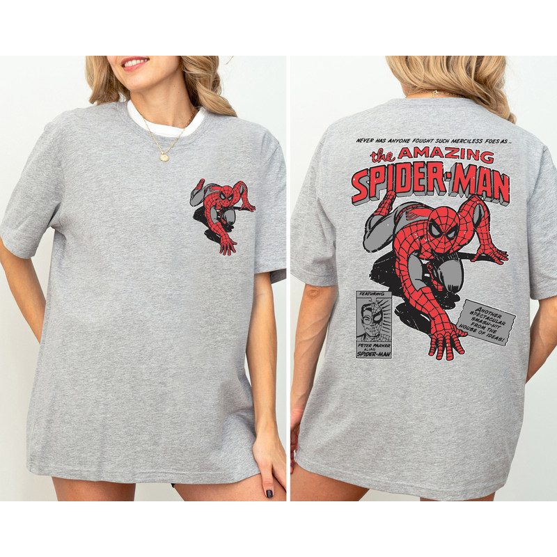 The Amazing Spider-Man Shirt, Spider Family Tees, Superhero Spider Shirt, Disneyland Family Matching Shirt, Marvel Spiderman Shirt.jpg
