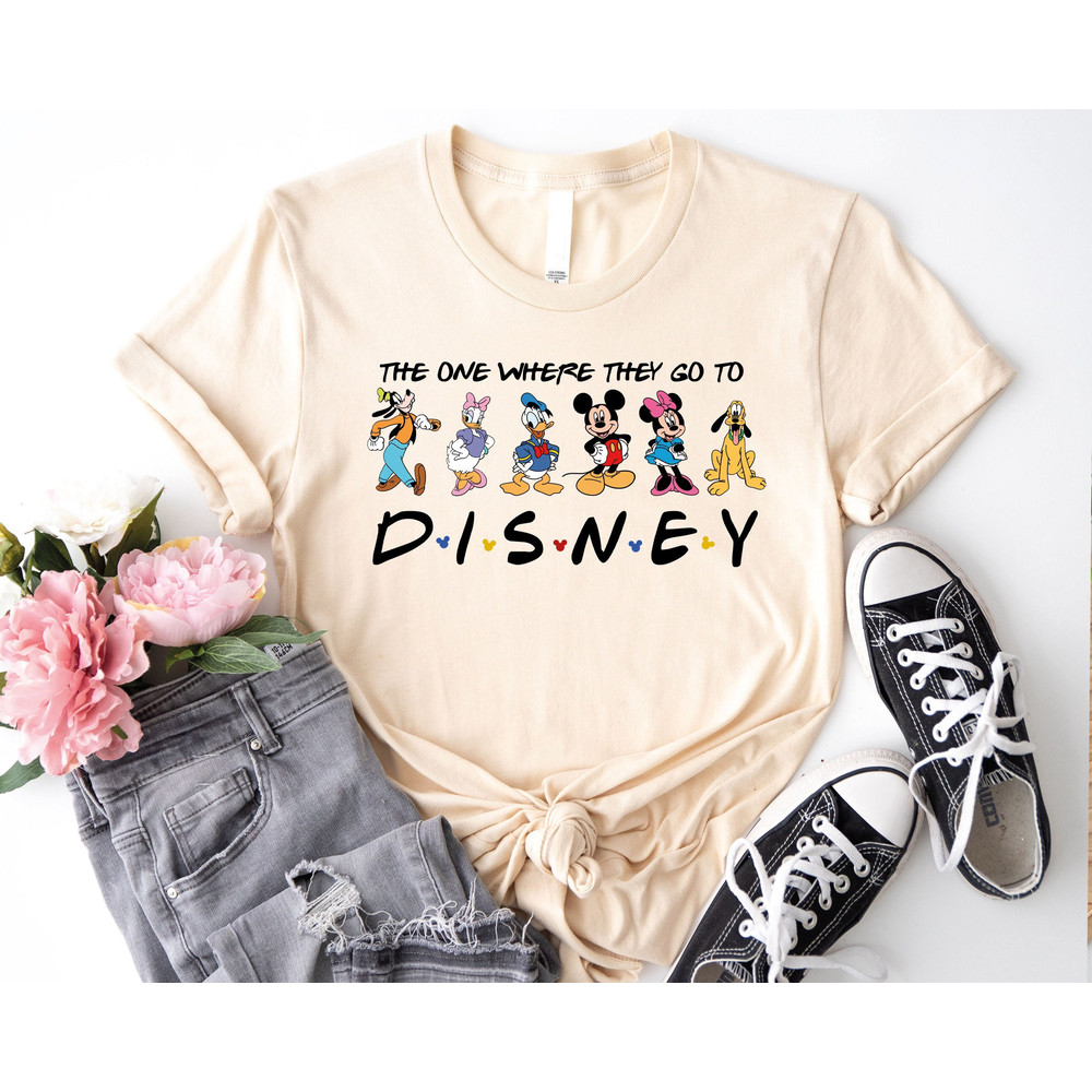 The One Where They Go To Disney Tee, Mickey Co Shirt, Mickey And Friends Shirt, Disney Family Trip Shirt, Disney Vacation Shirt.jpg