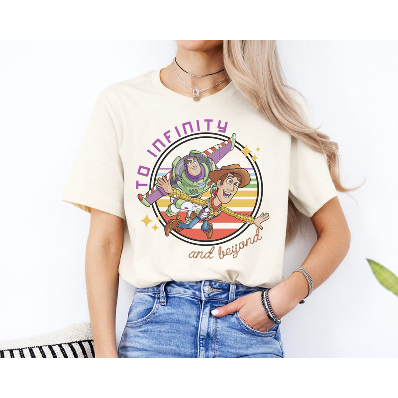 Toy Story To Infinity and Beyond Shirt, Buzz Lightyear Shirt, Sheriff Woody Shirt, Toy Story Birthday, Disney Best Friends Shirt.jpg
