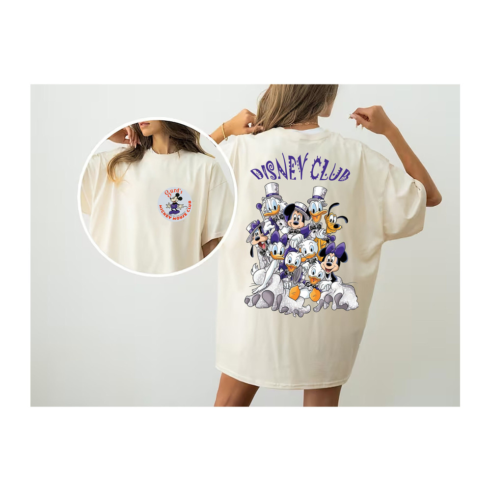 Disney club Two side Mickey team Donald team Goofy team Family Shirt Loving Disney Magic Kingdom Disneyland T-shirt Vacation Tshirt.jpg
