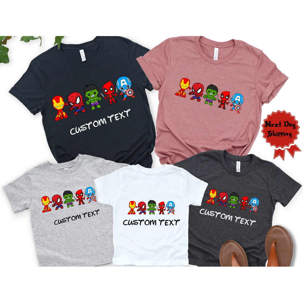 Baby Superheroes Shirts, Avengers Heroes Shirt, Marvel Heroes, Marvel Characters, Spiderman, Ironman, Spiderman, Captain America Shirt.jpg
