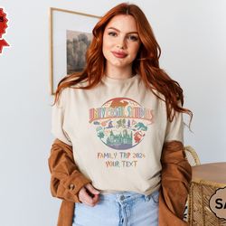 custom 2024 universal studios family trip sweatshirt, universal studios trip hoodie, family vacation sweater, wizard hou